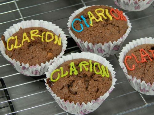 hmm I wonder who baked these ones... :-)