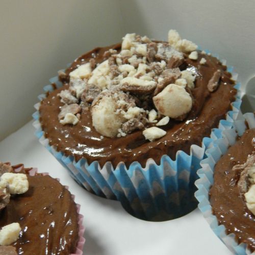 Oreo & Malteser Cupcakes baked by Amy from She Cooks She Eats