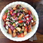 Cooking with Gousto – Mozzarella Panzanella Salad