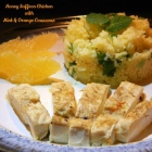 Cooking with Gousto – Honey Saffron Chicken with Mint & Orange Couscous