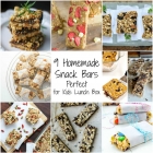 9 Homemade Snack Bars Perfect for Kids Lunch Box