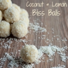 Coconut & Lemon Bliss Balls