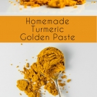 Homemade Turmeric Golden Paste
