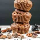 Sugar & Wheat Free Fruit and Nut Breakfast Muffins