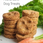 Carrot Pulp and Peanut Butter Dog Treats