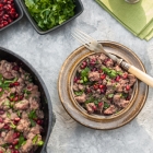Chicken Livers with Pomegranate and Coriander