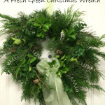 How To Make A Fresh Green Christmas Wreath