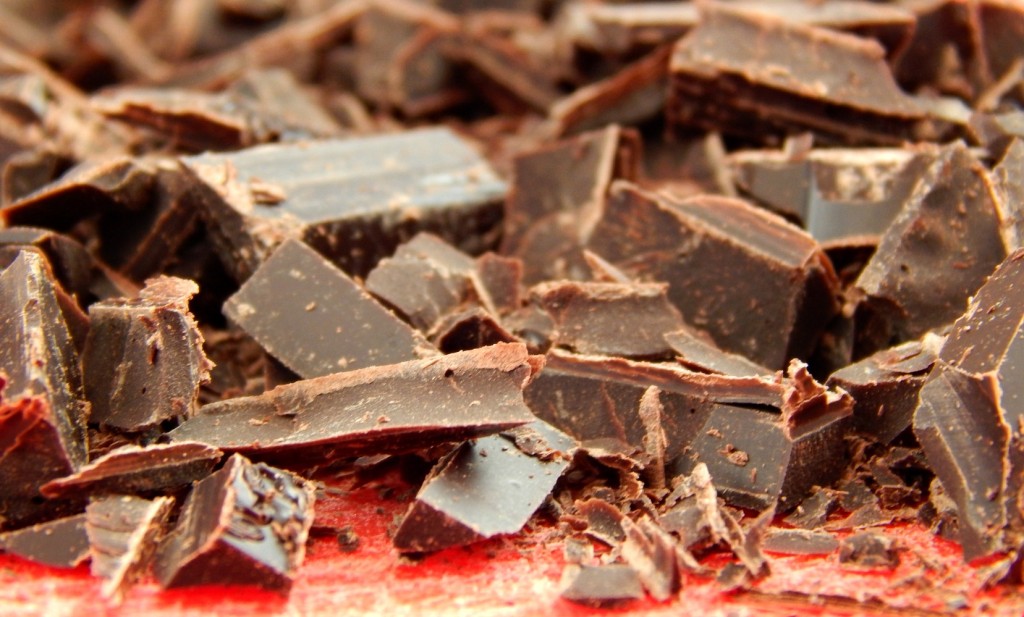 Chocolate for Double Chocolate and Cherry Cake