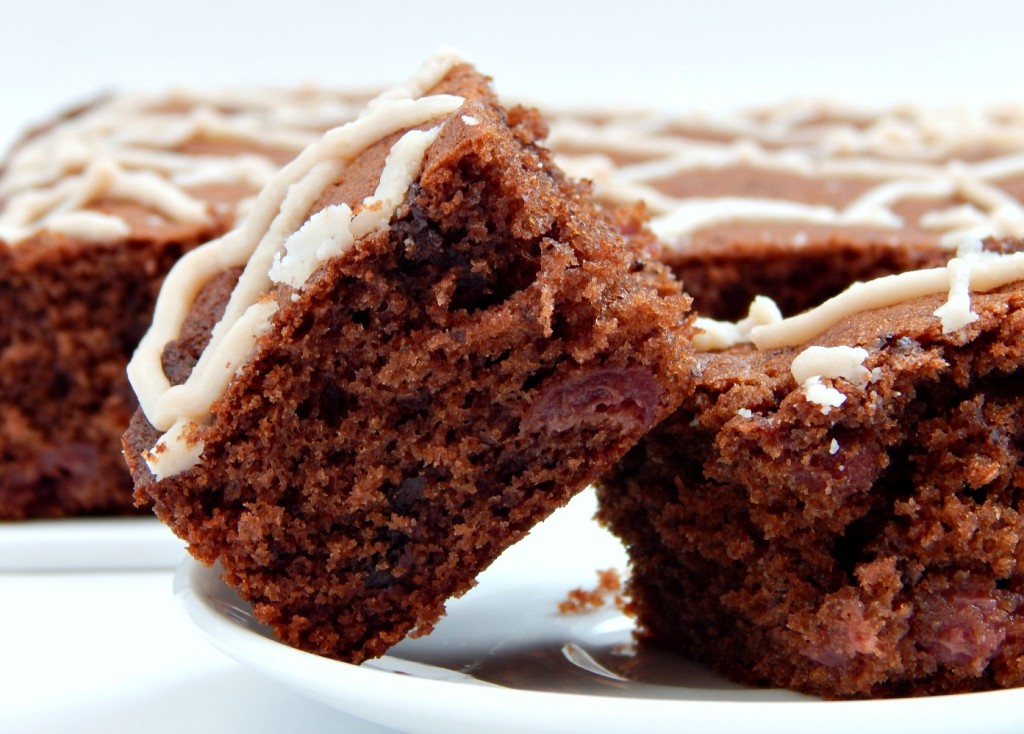 Double Chocolate and Cherry Cake