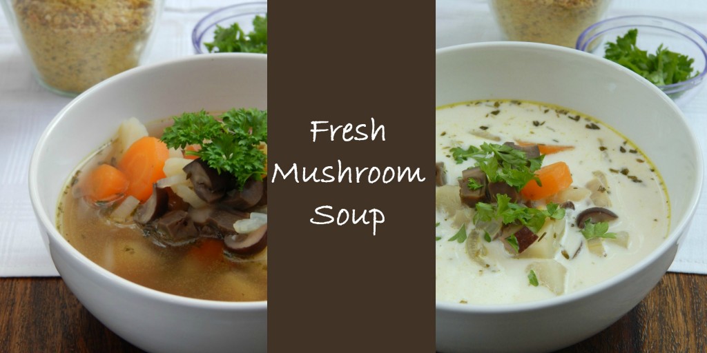 What’s Cooking – Fresh Mushroom Soup