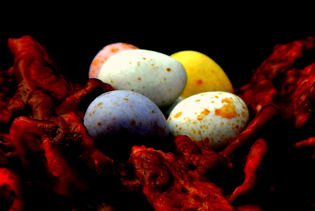 Easter Inspired Chocolate Cornflake Nests