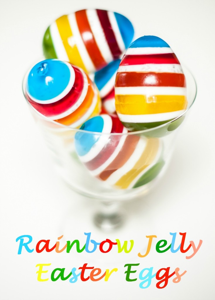 My Rainbow Jelly #Easter Eggs