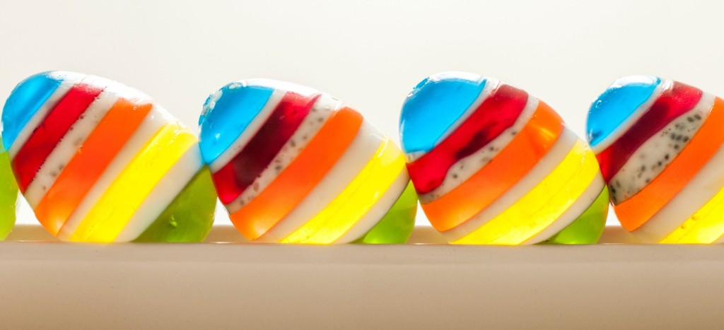 My Rainbow Jelly #Easter Eggs