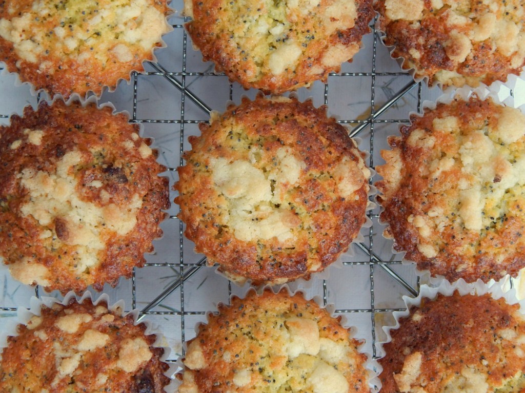 My White Chocolate Lemon and Poppy Seed Muffins