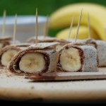 Chocolate, Nuts & Banana Bites