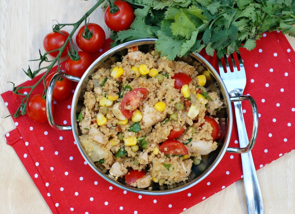 Honey & Mustard Chicken Couscous Salad