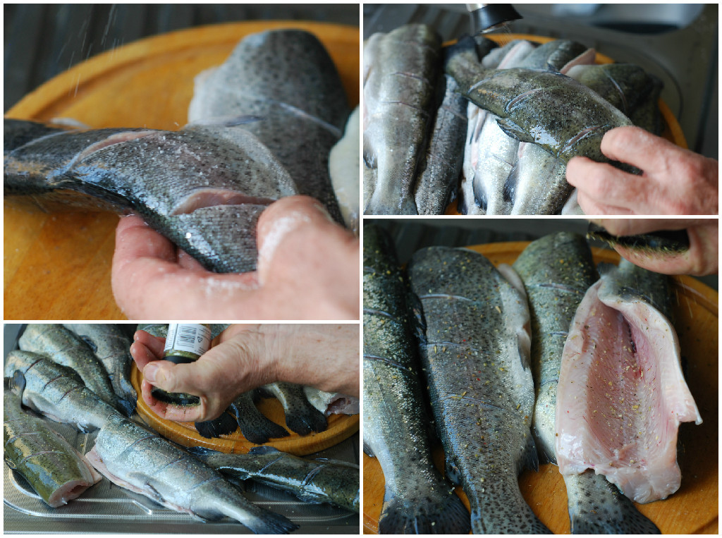 4. Herbs Infused Grilled Trout