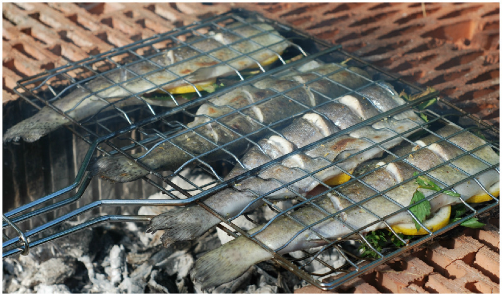 8. Herbs Infused Grilled Trout