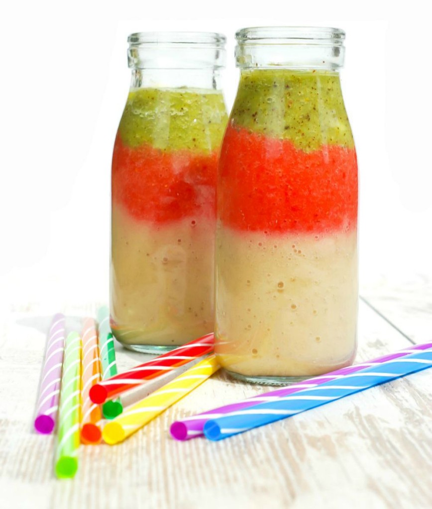 My Triple Coloured Pure Fruit Smoothie