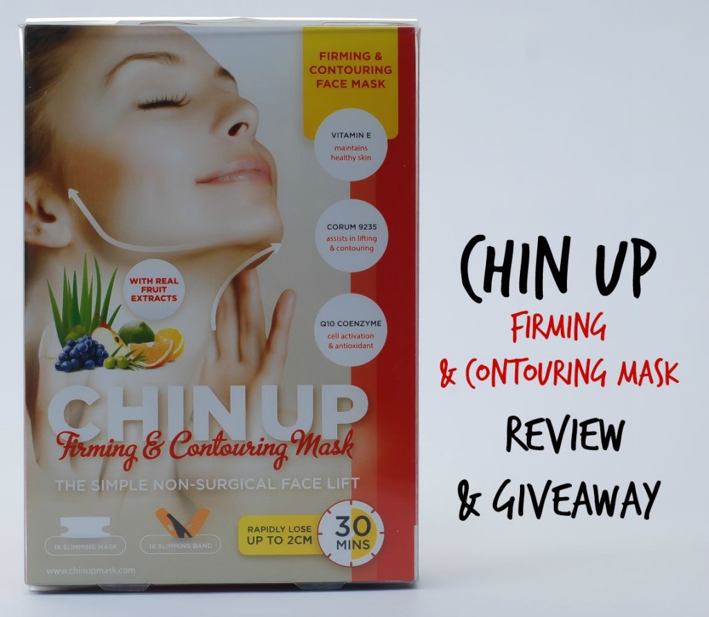 Chin Up Firming & Contouring Mask – Review & Giveaway