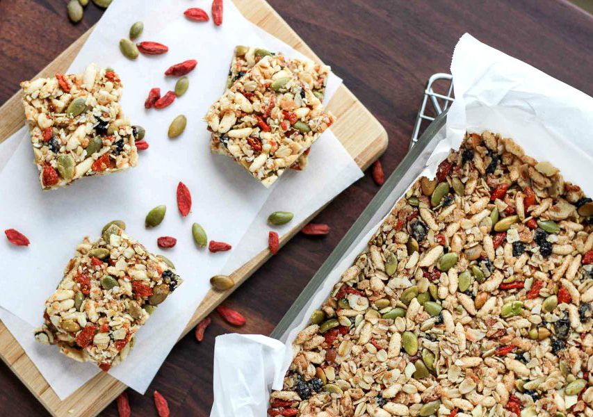 Kitchen Sink Snack Bars