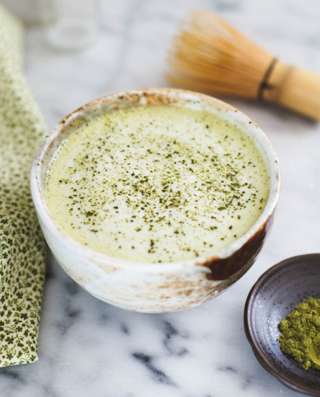 White Chocolate Matcha Latte
