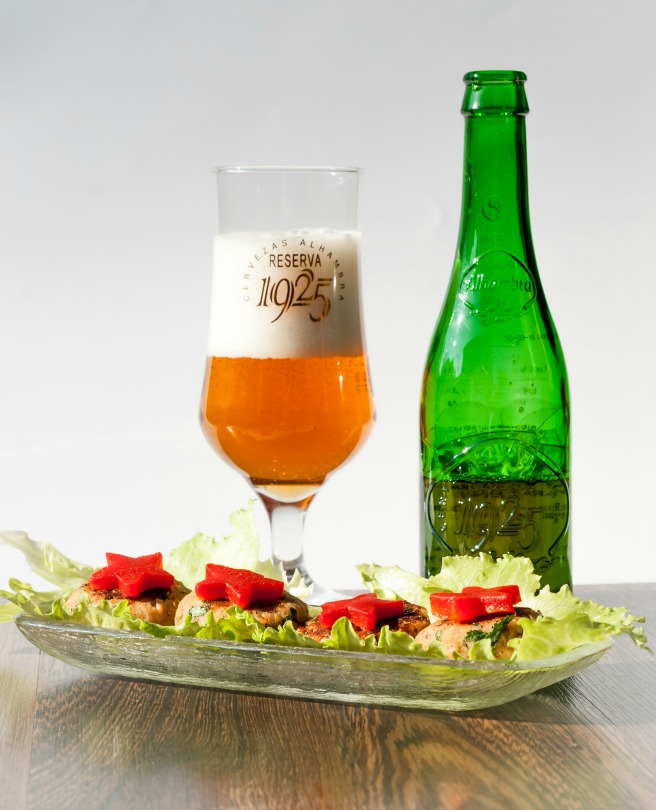 Perfect pairing - Chilli Tuna Bites & Alhambra Reserva 1925
