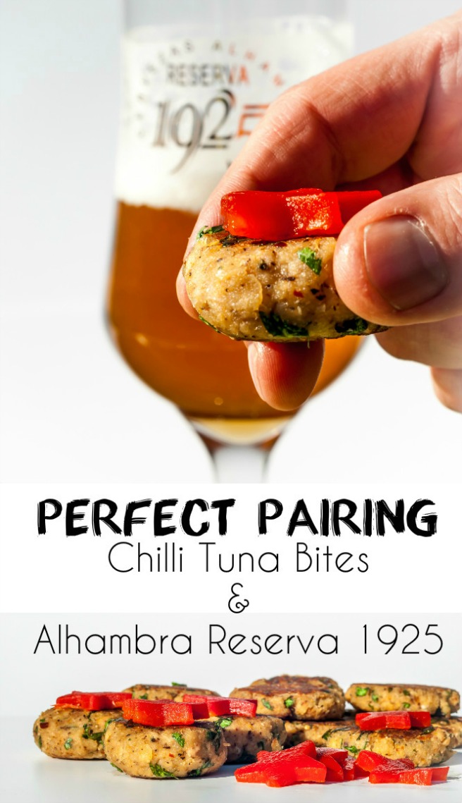 Perfect pairing – Chilli Tuna Bites & Alhambra Reserva 1925