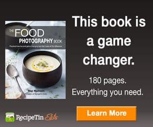 The Food Photography Book | By Nagi from RecipeTin Eats