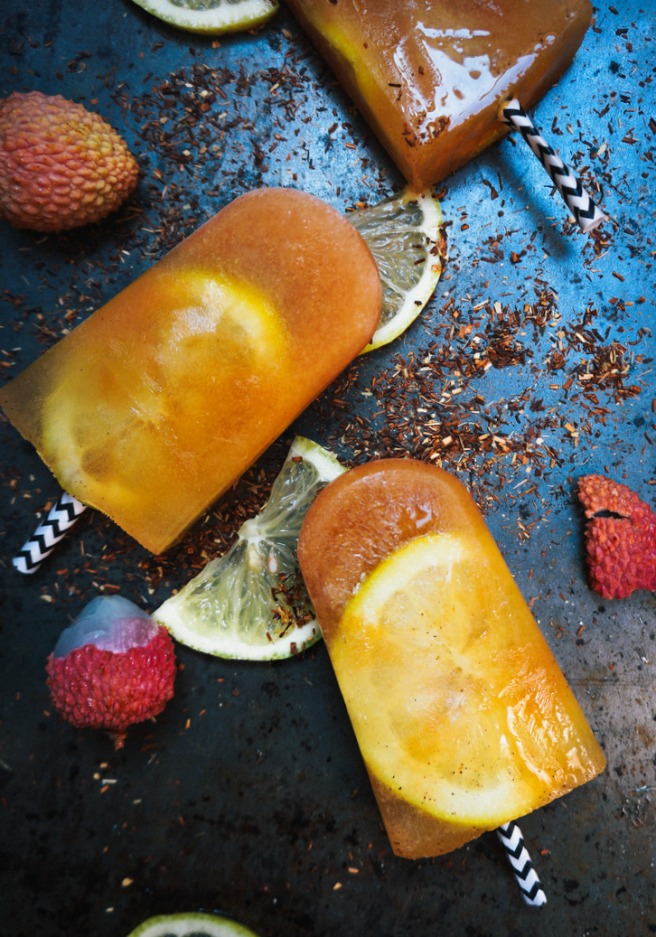 Rooibos, Litchi & Lime Popsicle