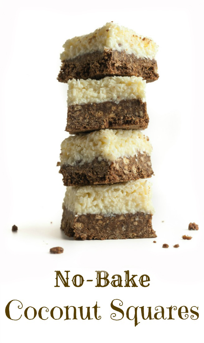 This super easy, totally fool-proof dessert will be perfect for any coconut lover. Sweet, chewy coconut goodness set over a crunchy chocolate flavoured base… simple perfection! 