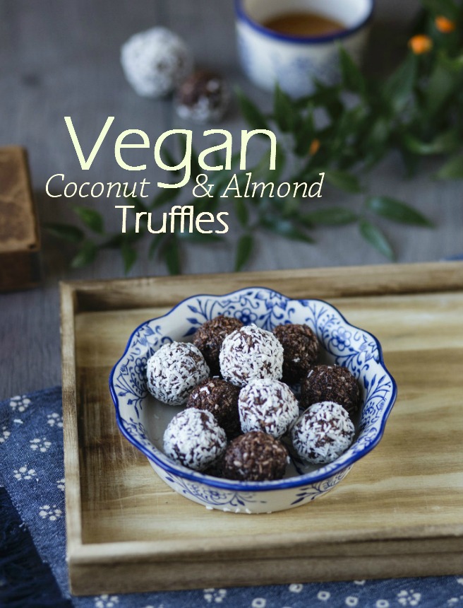 These Vegan Coconut and Almond Truffles are the perfect way to indulge in some festive cheer without overloading on sugar. Quick and easy to prepare they will provide you with a sweet fix with the addition of a nutritional kick.
