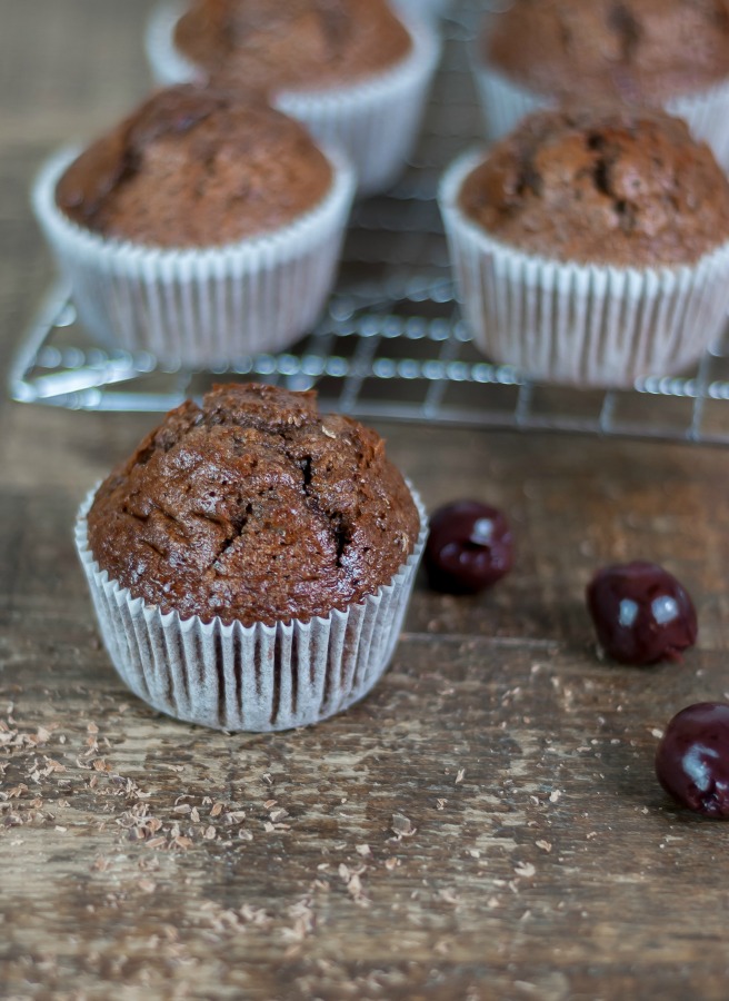Super rich in flavour, light and fluffy these Black Forest Muffins tick all the right boxes plus they are easy to make and best of all they can be on your table within the hour! 