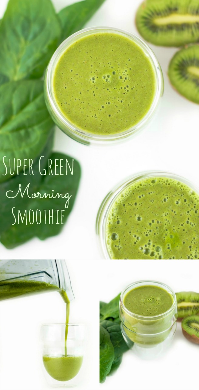 This super green, high protein morning smoothie is packed with goodness, which will allow you to really kick start your day.