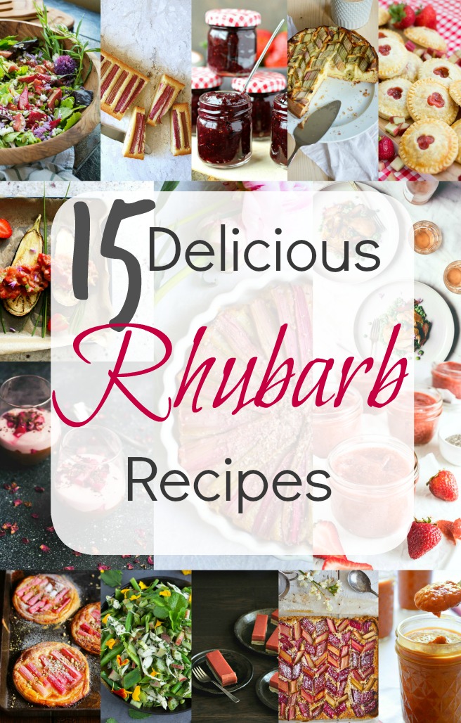 Rhubarb, that weird looking vegetable, commonly mistaken for being a fruit is packed with goodness, minerals and vitamins all of which can be greatly beneficial for our body. This is the first eatable plant that has grown in our garden (not counting the spring onions) so I was on the lookout for some new recipes to inspire me; I really had no idea rhubarb could be so versatile… it turns out there is so much more you can do with rhubarb than the “go to” recipe of rhubarb crumble.
